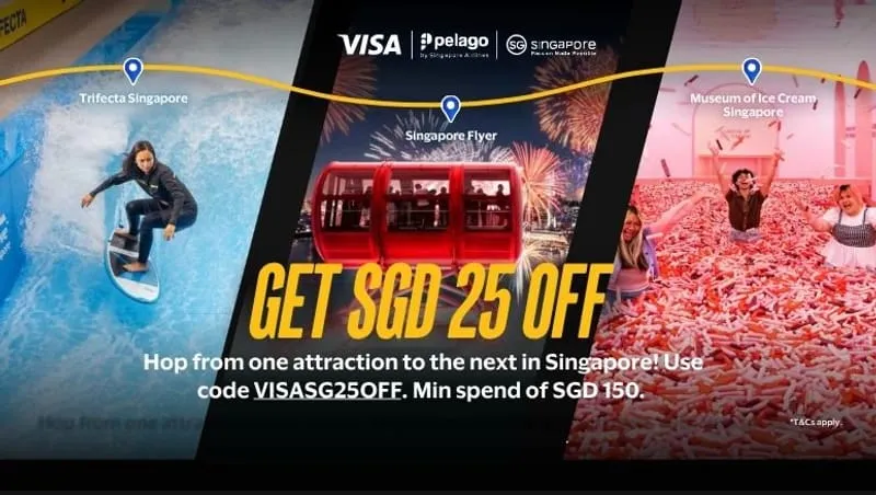 Proof of coupon - Pelago - Promo code: [[attraction discount]] for Singapore tickets, min spend applies
