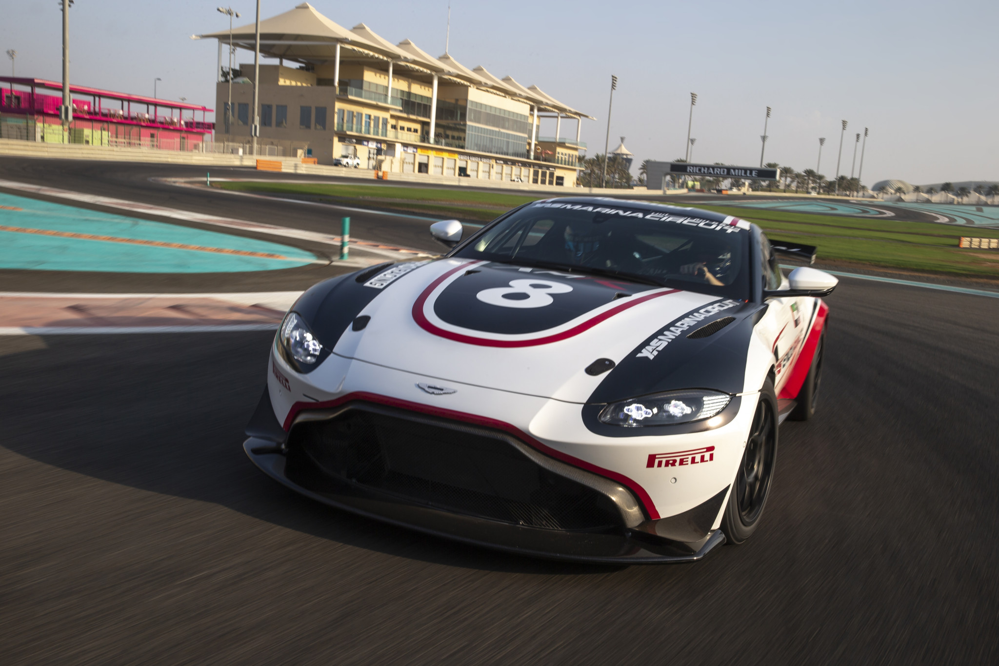 Yas Marina Circuit Aston Martin GT4 Driving Experience in Abu
