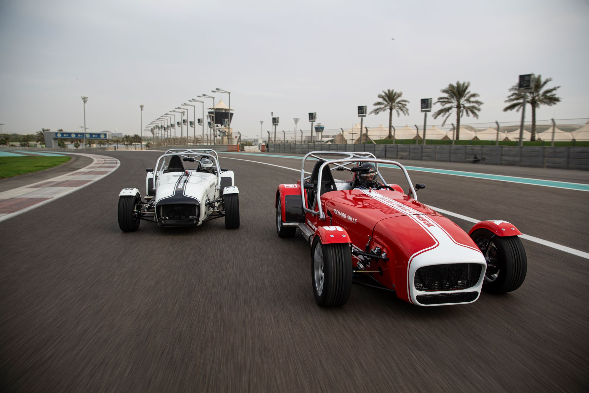 Yas Marina Circuit Caterham Seven 360 Driving Experience in Abu