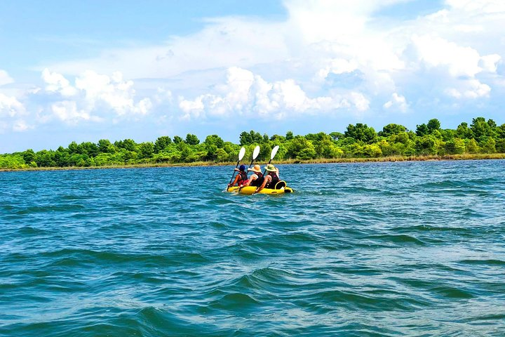 Kayaking in the Karavasta Lagoon