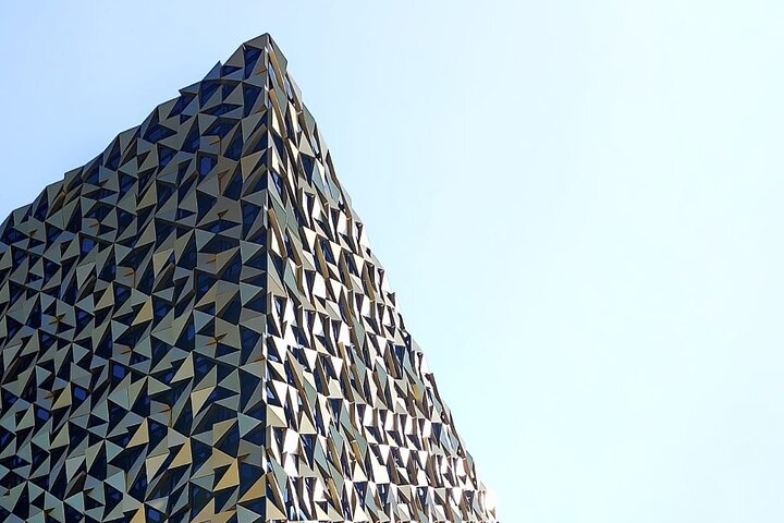 Cubo di Blloku Tirana, by Stefano Boeri Architetti.