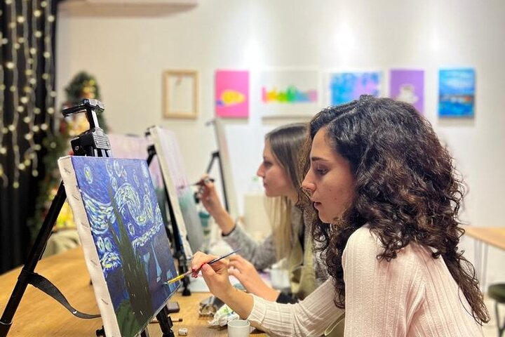 Paint and Wine - Authentic Art Workshop in Tirana - Photo 1 of 6