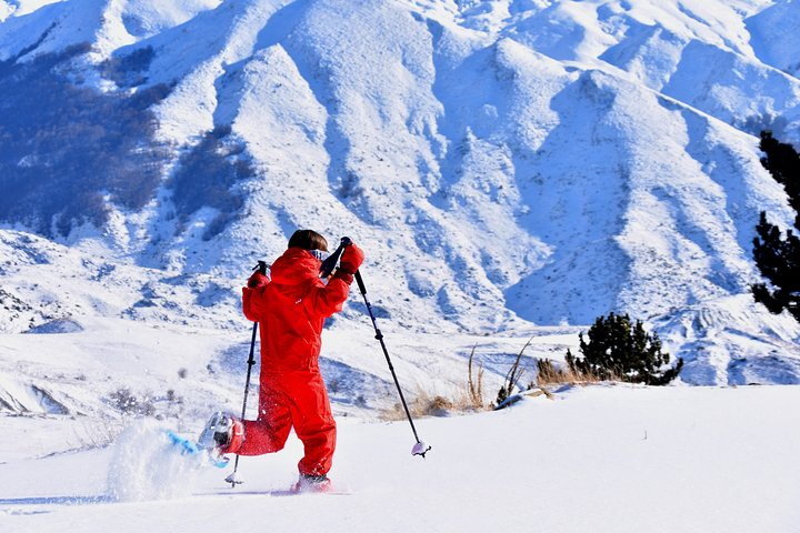 Snowshoeing in Holy mount of Tomor-Berat Albania