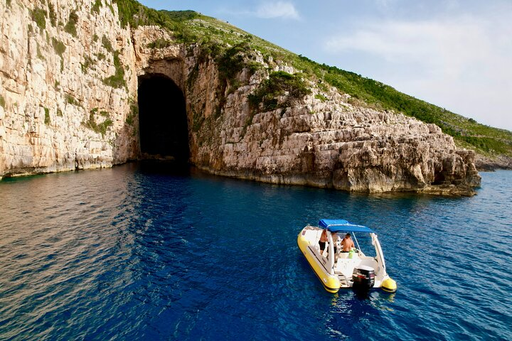 Vlore Private Speedboat Tour to Haxhi Ali Cave & Karaburun Beach - Photo 1 of 18
