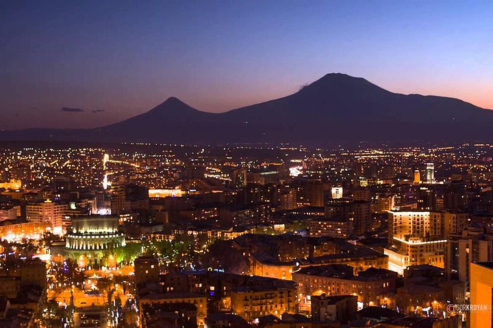 Yerevan,view from the top of Cascad