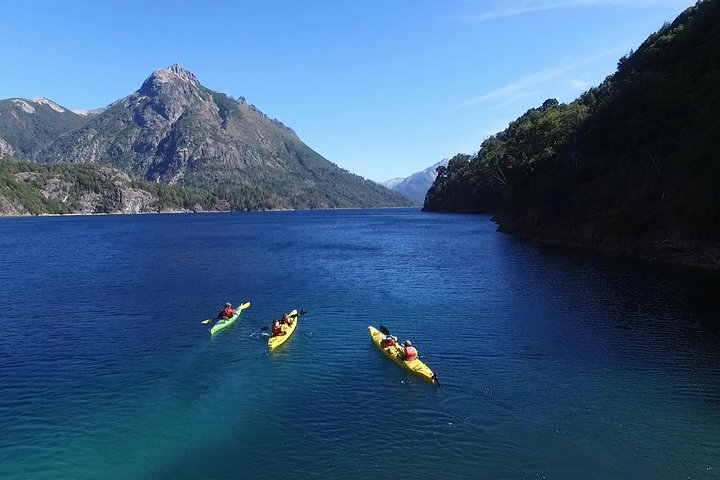 Half a day of kayaking on the Nahuel Huapi lake in private service - Photo 1 of 6