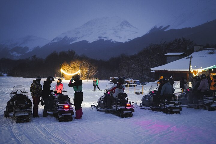 Snowmobiling in Ushuaia 