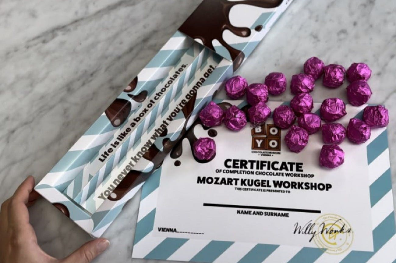 Chocolate Museum Vienna BO-YO: Entry Ticket + Mozart Balls Workshop - Photo 1 of 3