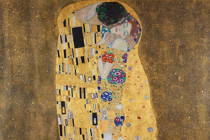 Gustav Klimt, Der Kuss (Liebespaar), 1908 (c) Belvedere, Wien