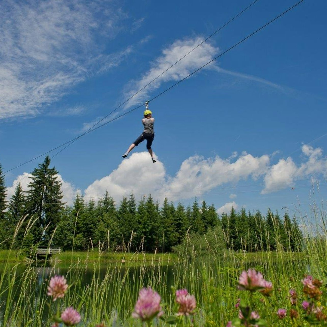 St Johann in Tirol: Hornpark Climbing Forest - Photo 1 of 5