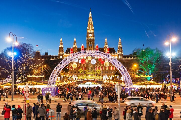 Explore the twinkling lights and festive gatherings in Vienna's Old Town where tradition meets the joy of Christmas markets offering seasonal delights like Glühwein and artisan crafts.