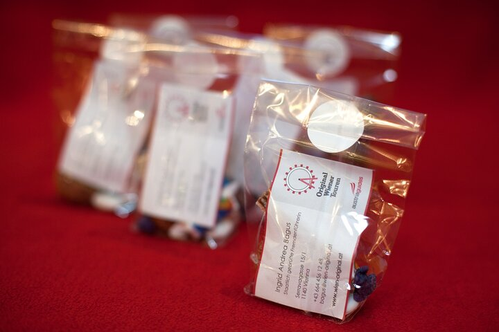 Tasting bag for each participant