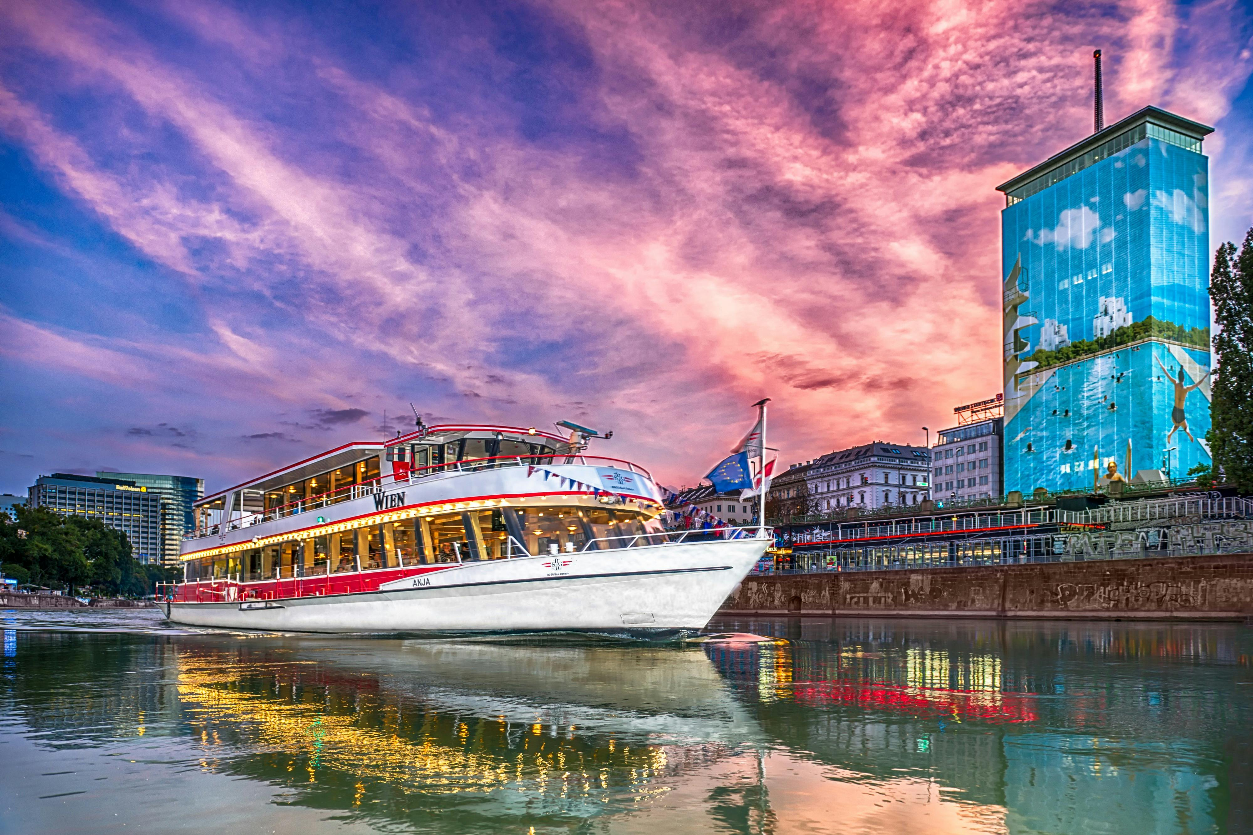 Vienna: Evening Danube River Cruise - Photo 1 of 4