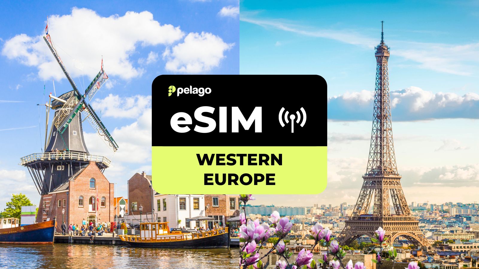Western Europe (SP) eSIM by Pelago - Photo 1 of 4