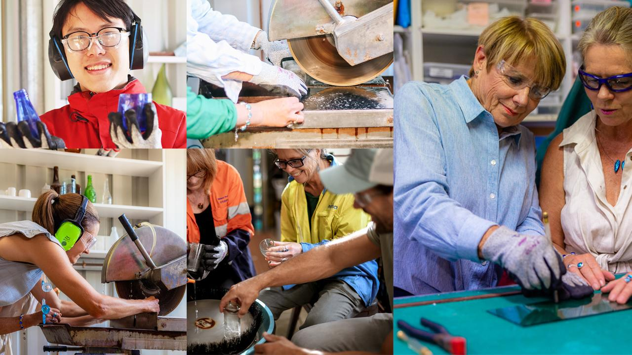  Cindy Poole Glass Artist - Discover + Create Ultimate Private Tour Experience - Photo 1 of 14