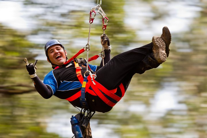 Soaring through the lush canopy adrenaline surges as adventurers glide from tree to tree experiencing the breathtaking beauty of the Otway Fly in an unforgettable outing.