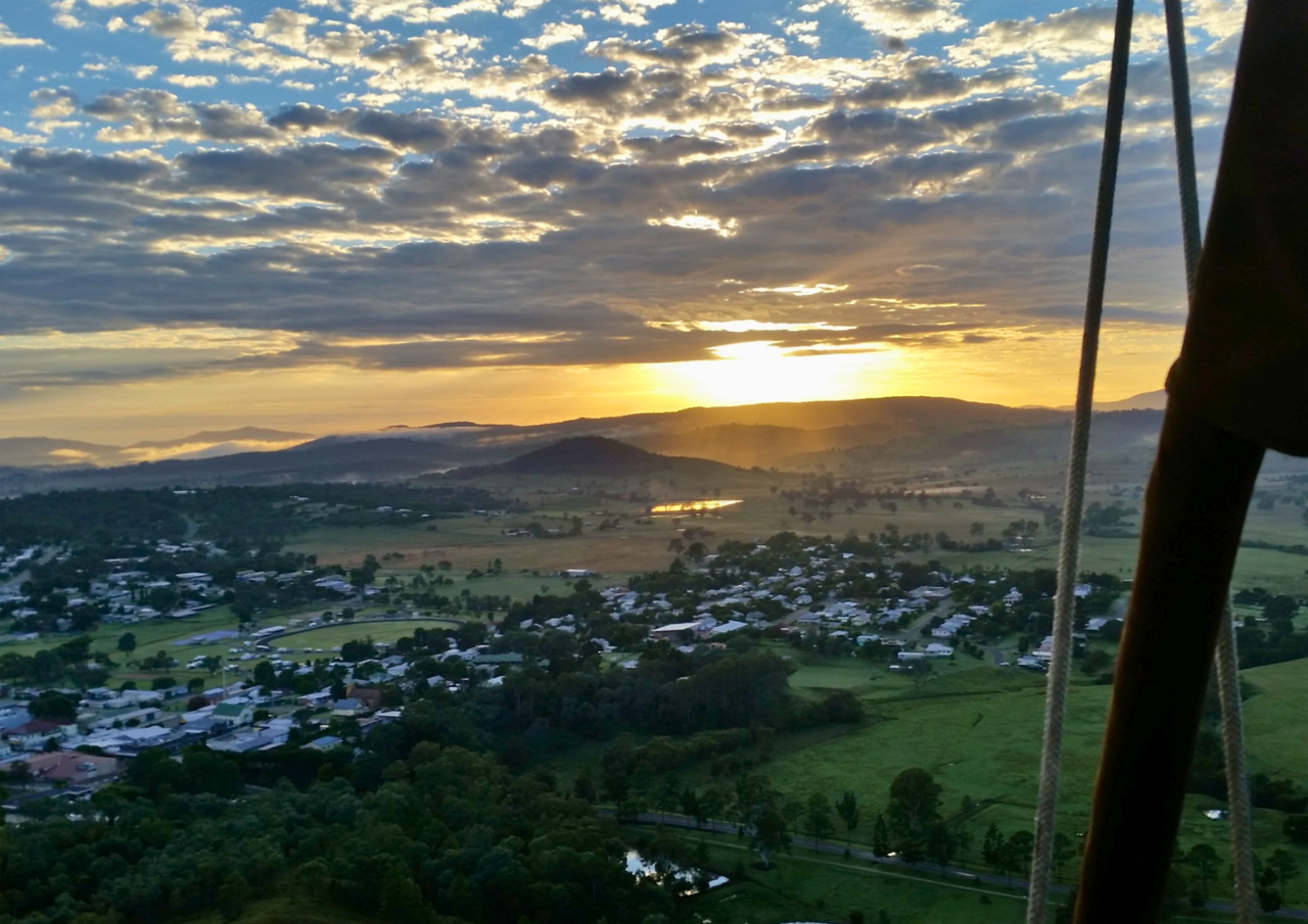 1a. Greater Brisbane Scenic Hot Air Balloon Flight Package - 1 Hour Flight & Breakfast Experience - Photo 1 of 17