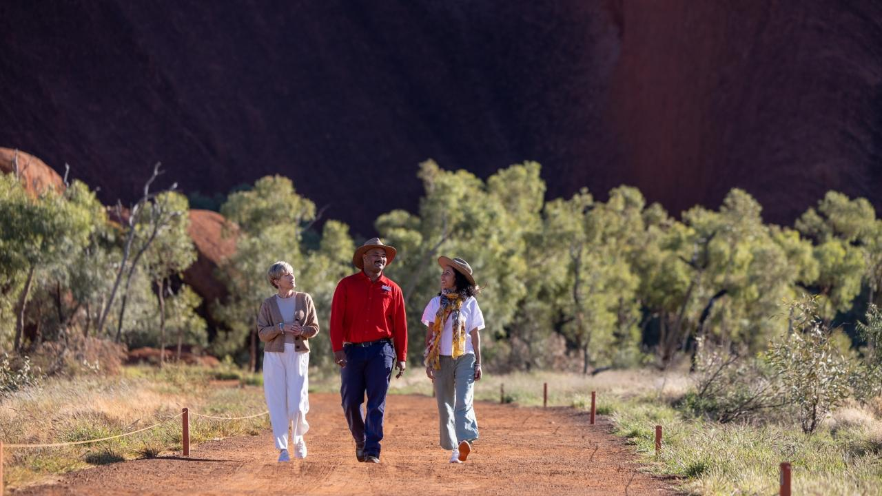 Uluru Morning Guided Base Walk - Photo 1 of 3