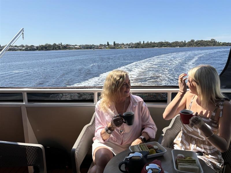 Afternoon High-tea to Fremantle (one-way) - 2.15pm Ex Perth - Photo 1 of 2