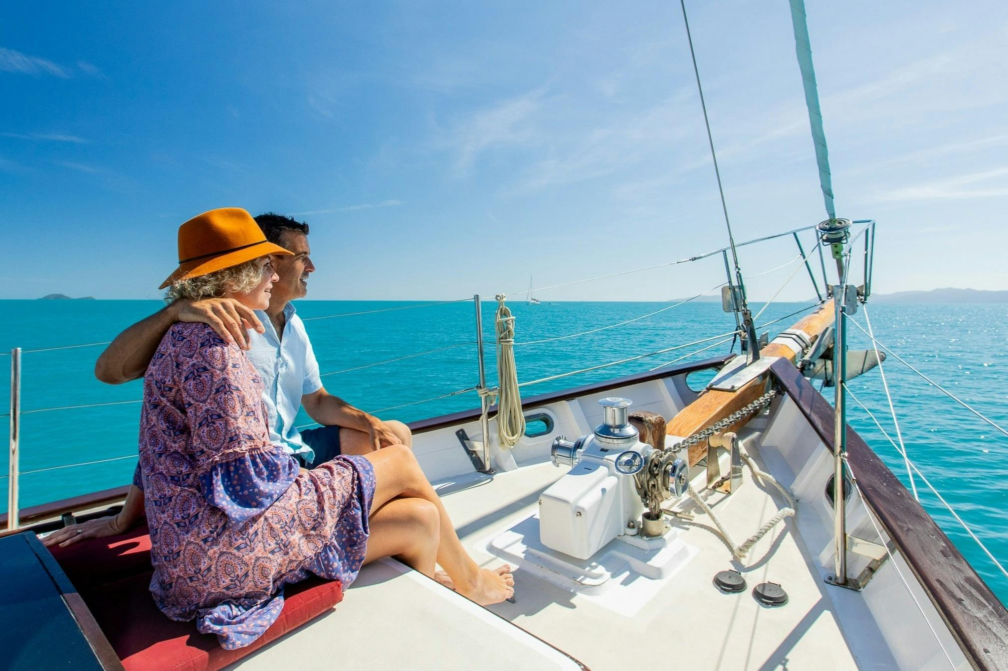 Airlie Beach: Lady Enid Sailing Tour to Whitehaven Beach + Snorkeling - Photo 1 of 7