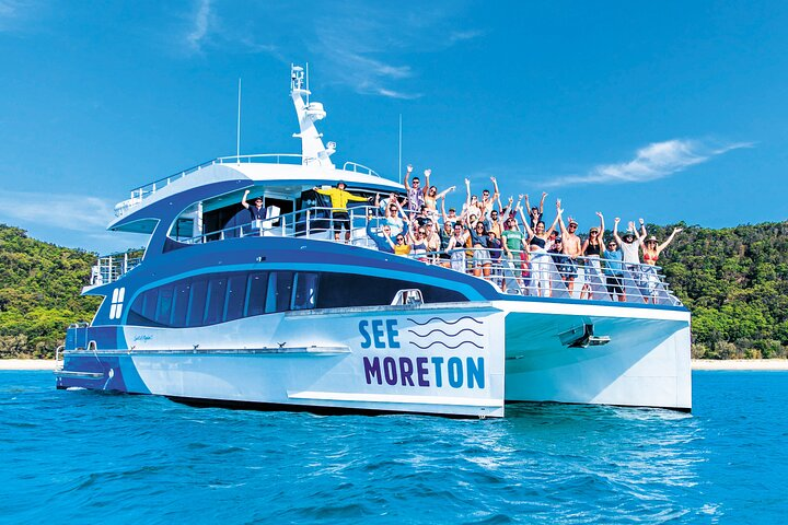Set sail on a luxurious catamaran exploring pristine beaches and snorkeling the Tangalooma Wrecks all while enjoying good company and a gourmet tropical buffet.