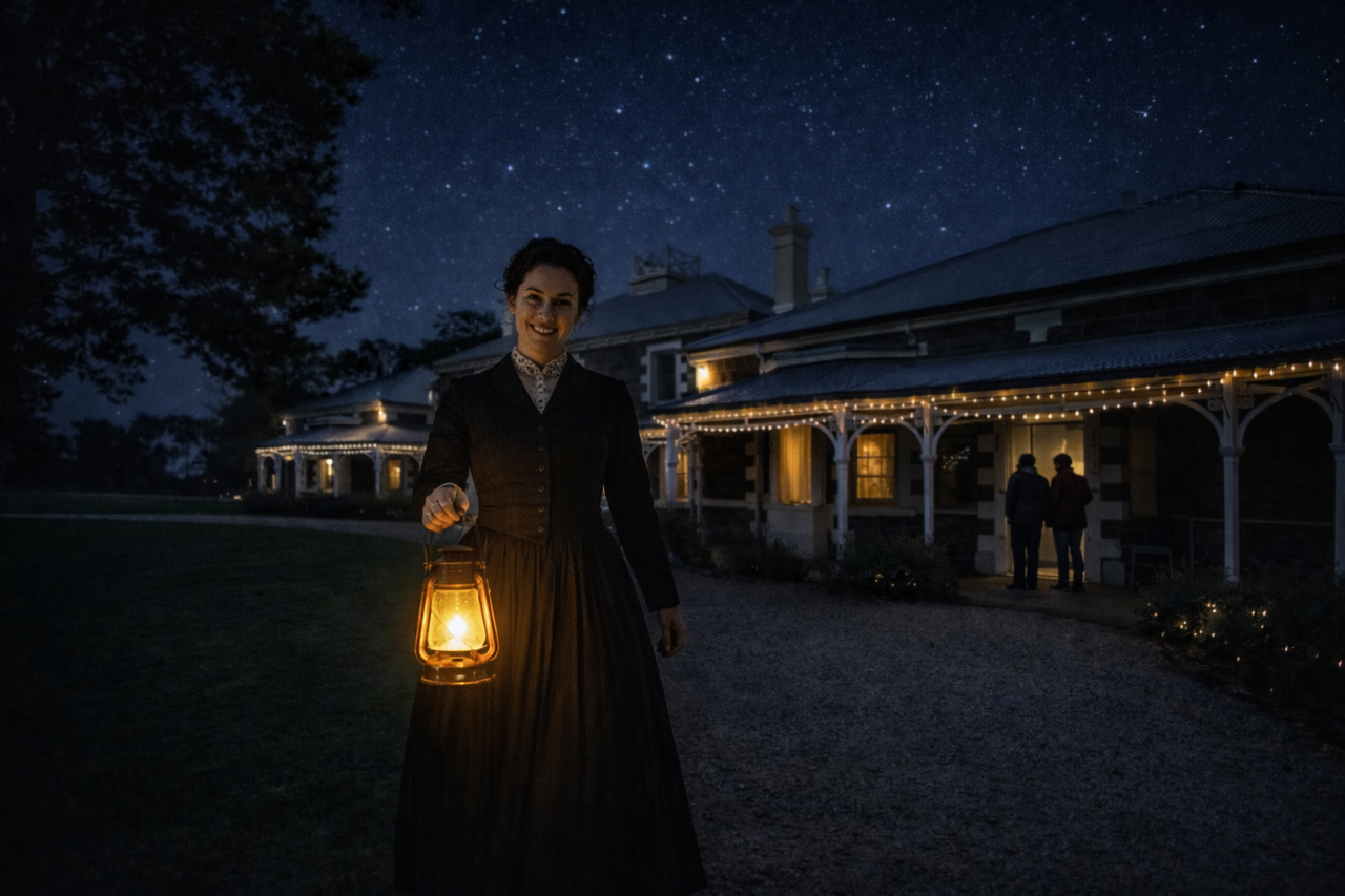 BACCHUS MARSH: Eynesbury Homestead Dark Tales & Ghostly Trails Dinner and Tour VICTORIA - Photo 1 of 11