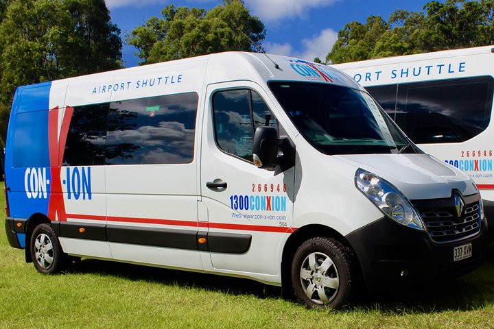 Effortlessly connect from Brisbane Airport to your CBD accommodation with Con-x-ion's shuttle service. Enjoy comfortable rides while exploring the scenic route to your destination luggage-free.