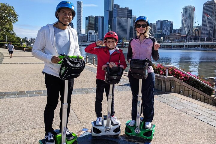 Explore Brisbane's iconic sights on a fun mini Segway tour. Glide along the riverside with expert guides enjoying the scenic views and creating unforgettable memories. Adventure awaits!