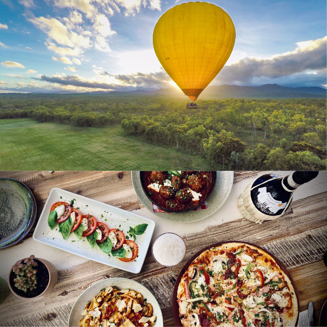 Cairns Classic Hot Air Balloon ride + Lemoncello 3 course meal - Photo 1 of 17