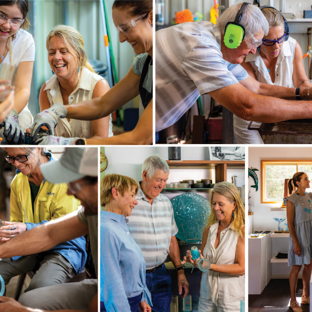 Cindy Poole Glass Artist - Discover + Create Tour Experience - Photo 1 of 9