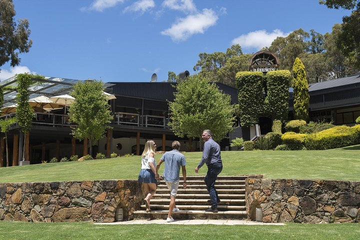 Explore the charm of Margaret River as you stroll through scenic vineyards indulge in gourmet meals and savor exquisite wines creating unforgettable memories on this delightful tour.