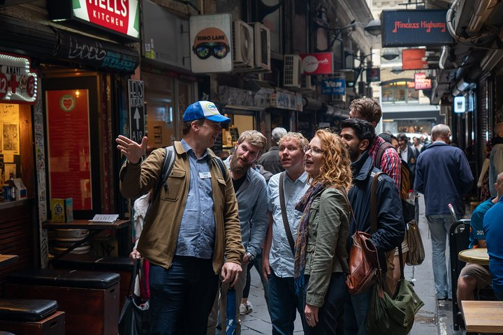 Discover Melbourne's hidden gems as you explore lively laneways engage with local guides and enjoy a coffee break infused with rich history and cultural insights.