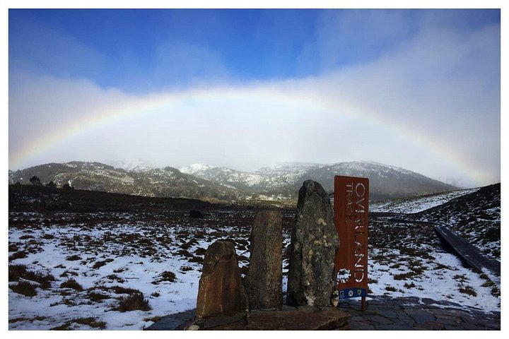 Rainbow over Cradle Plateau