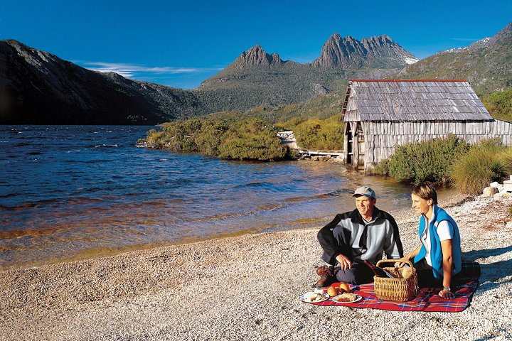 Boat shed at Dove Lake