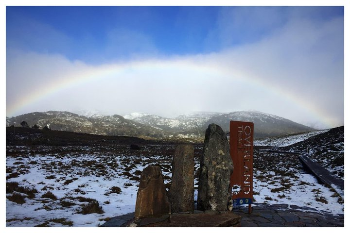 Rainbow over Cradle Plateau