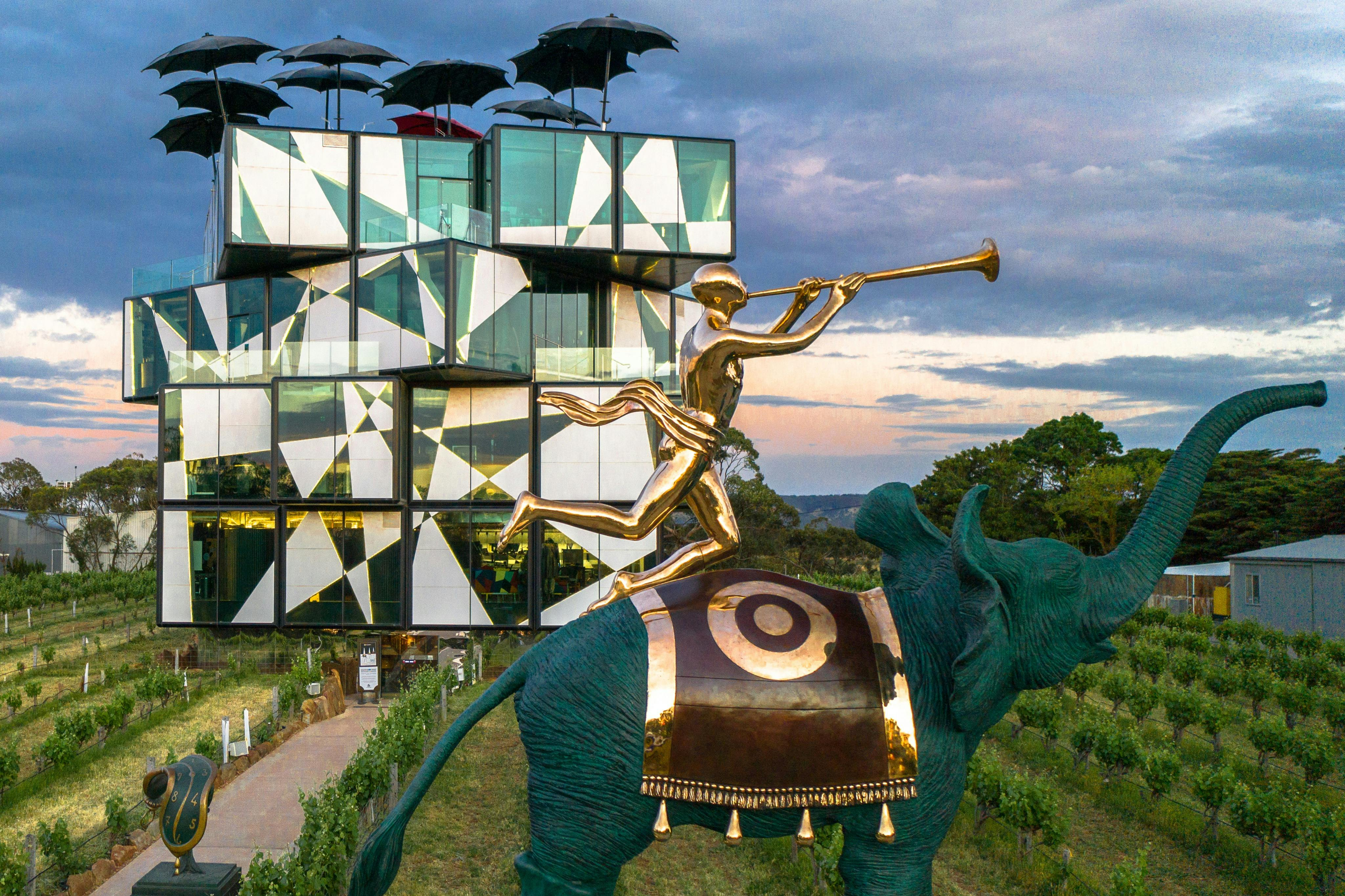 d'Arenberg Cube: Guided Tour + Wine Tasting + Salvador Dali Exhibiton Entry - Photo 1 of 3