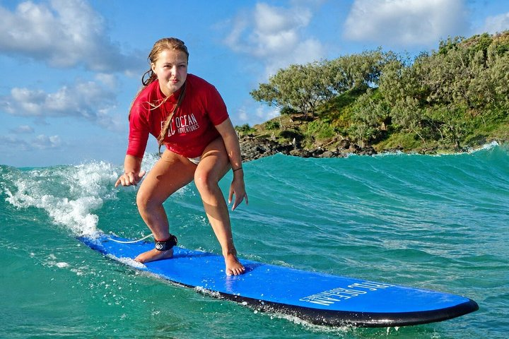 Rainbow Beach: Surf Lesson Safari & Beach 4WD Double Island Point - Photo 1 of 9