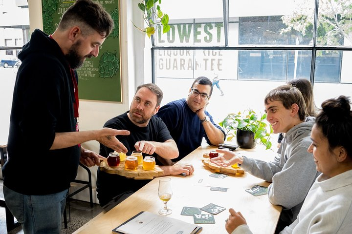 Immerse in Melbourne's craft beer scene discover unique microbrews and savor local bites while enjoying engaging conversations with friends in a cozy setting. Perfect for any beer enthusiast!