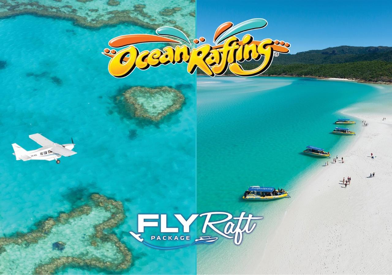 Fly + Raft Northern Exposure Package in Whitsundays | Pelago
