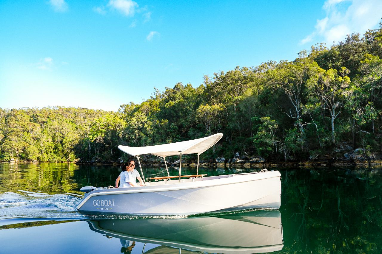 GoBoat Sydney (Akuna Bay) - 2 Hour Electric Picnic Boat Hire (up to 8 people) - Photo 1 of 5