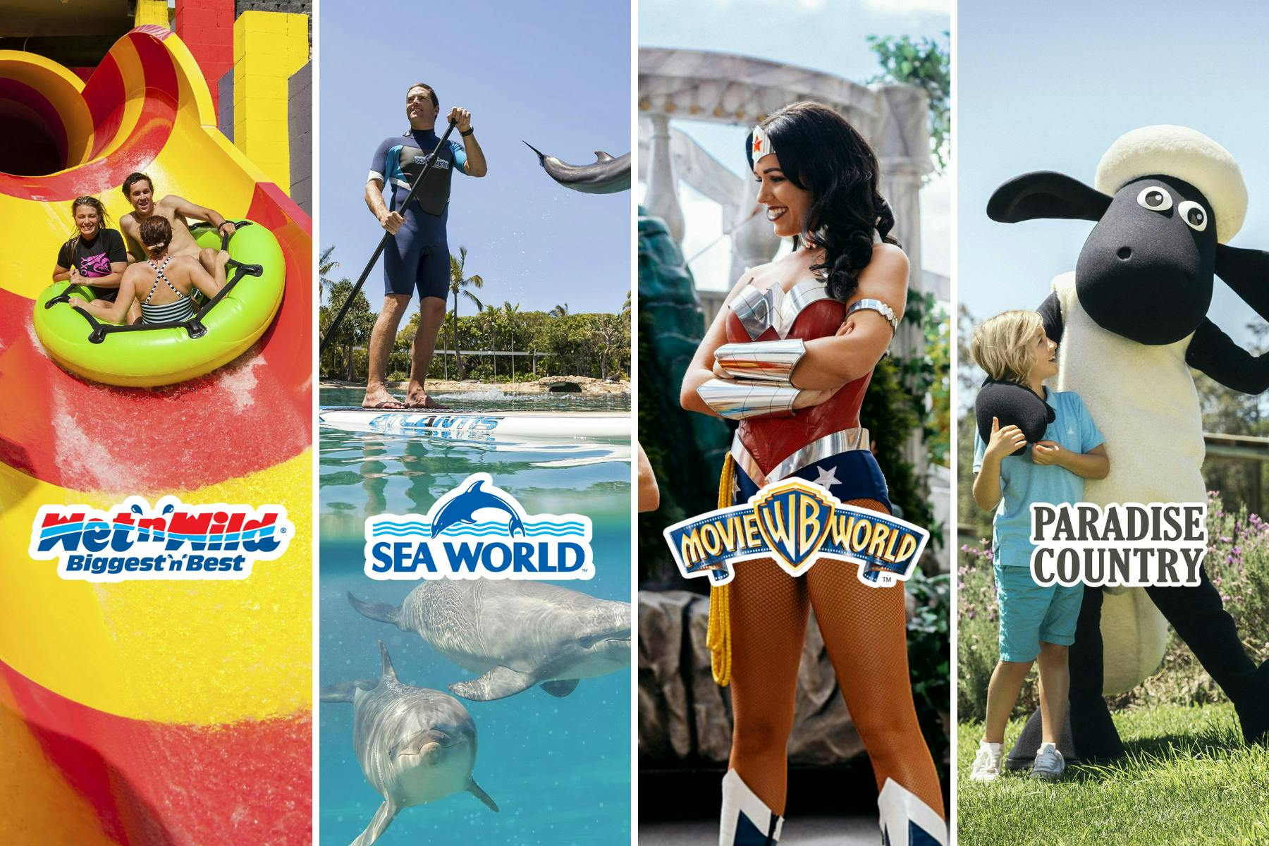 Gold Coast: 4 Parks 5 Days Pass (International Tourists Only) - Photo 1 of 5