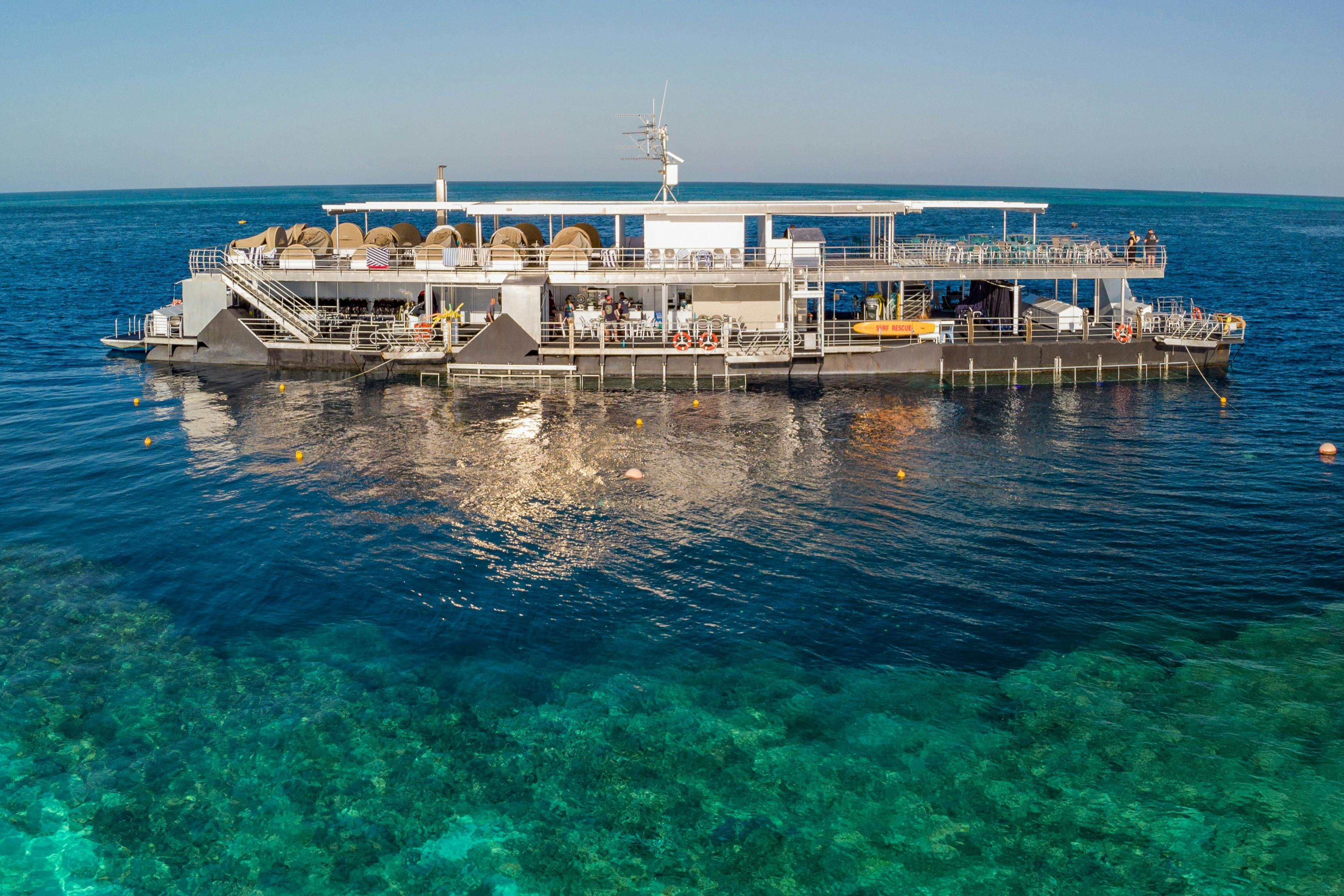 Great Barrier Reef: 2-Day Reefsleep Pontoon Tour from Airlie + Meals - Photo 1 of 8