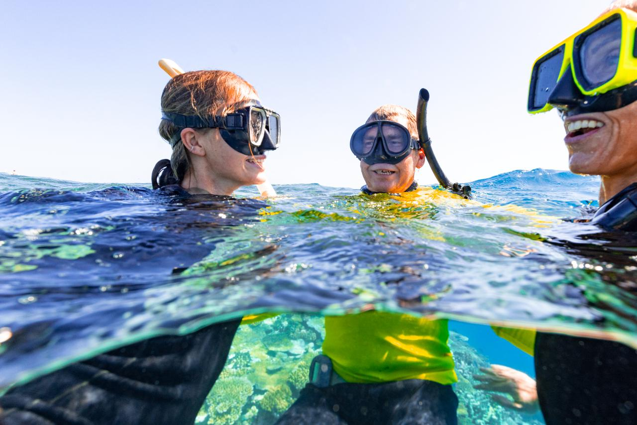 Great Barrier Reef Snorkel Day Trip ADD On Discover Scuba Diving Option (From Townsville and Magnetic Island) - Photo 1 of 13