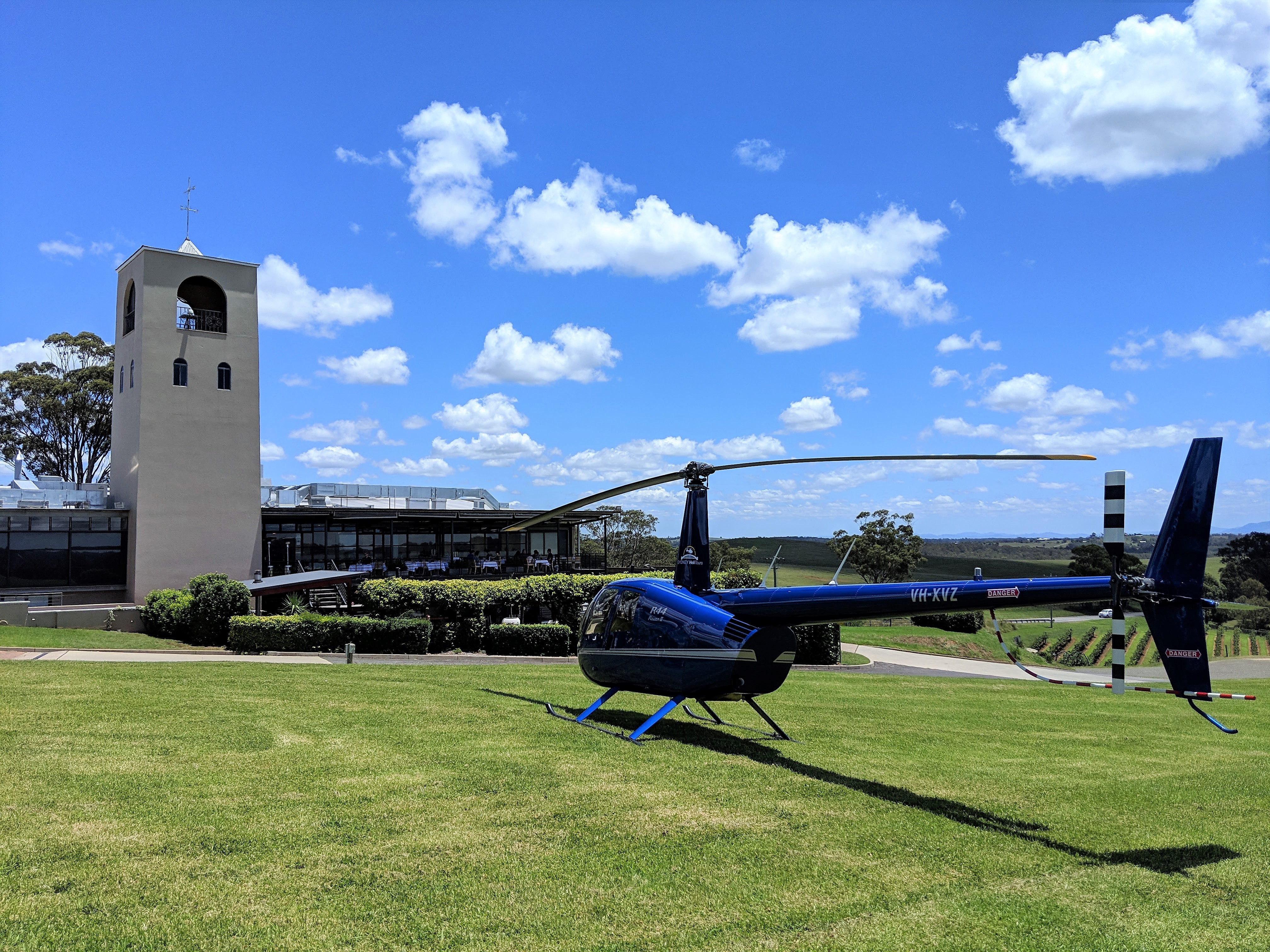 Experience the breathtaking views of the Hunter Valley vineyards from the sky followed by a delightful gourmet lunch that showcases the region's renowned wine and culinary delights.