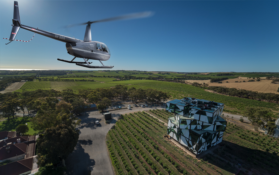 Helicopter Scenic Flight and d'Arry's Verandah Degustation with Wine Pairing - Photo 1 of 2