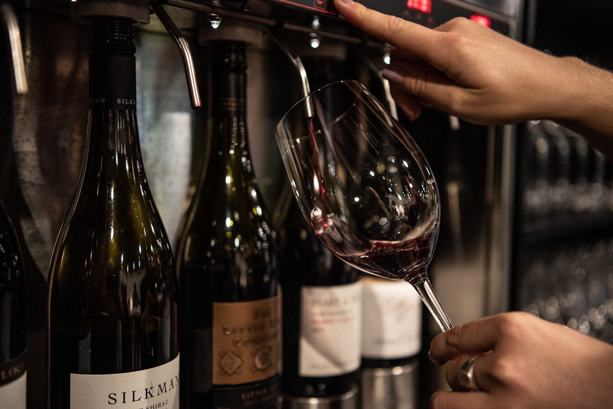 Explore a self-guided wine journey savoring exquisite Hunter Valley wines poured into elegant Riedel glassware. Taste rich reds and crisp whites while enjoying a personalized experience at your own pace.