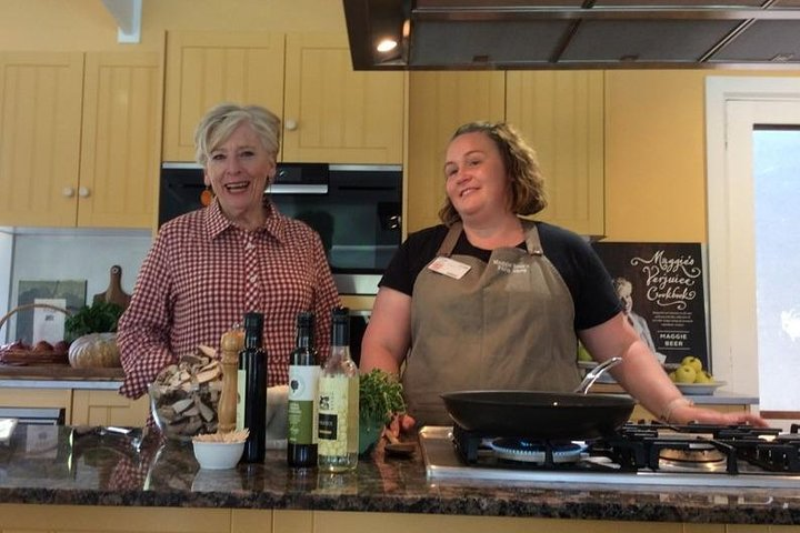 Cooking Demo at Maggie Beer Farm
