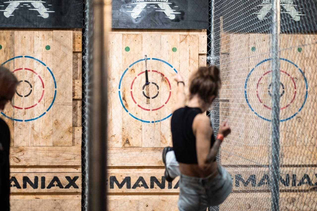 MANIAX Axe Throwing Canberra: Entry Ticket - Photo 1 of 3