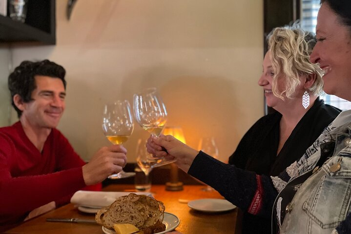 Experience the charm of Melbourne’s art scene while savoring exquisite wines and delectable tapas all amidst engaging stories and warm company in a cozy setting.