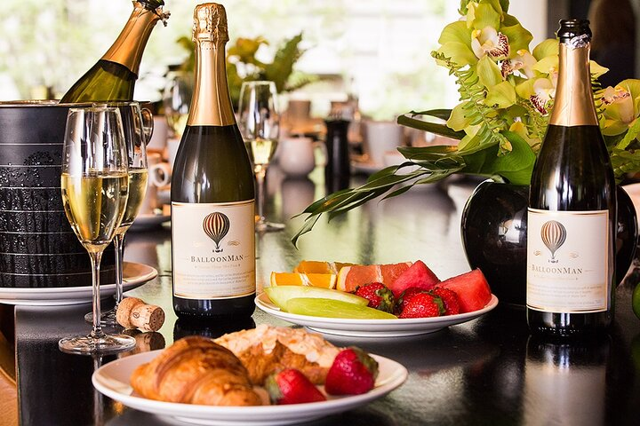 Savor a luxurious breakfast with fine champagne and delectable treats perfectly paired with stunning views of Melbourne’s skyline after an unforgettable hot air balloon ride.